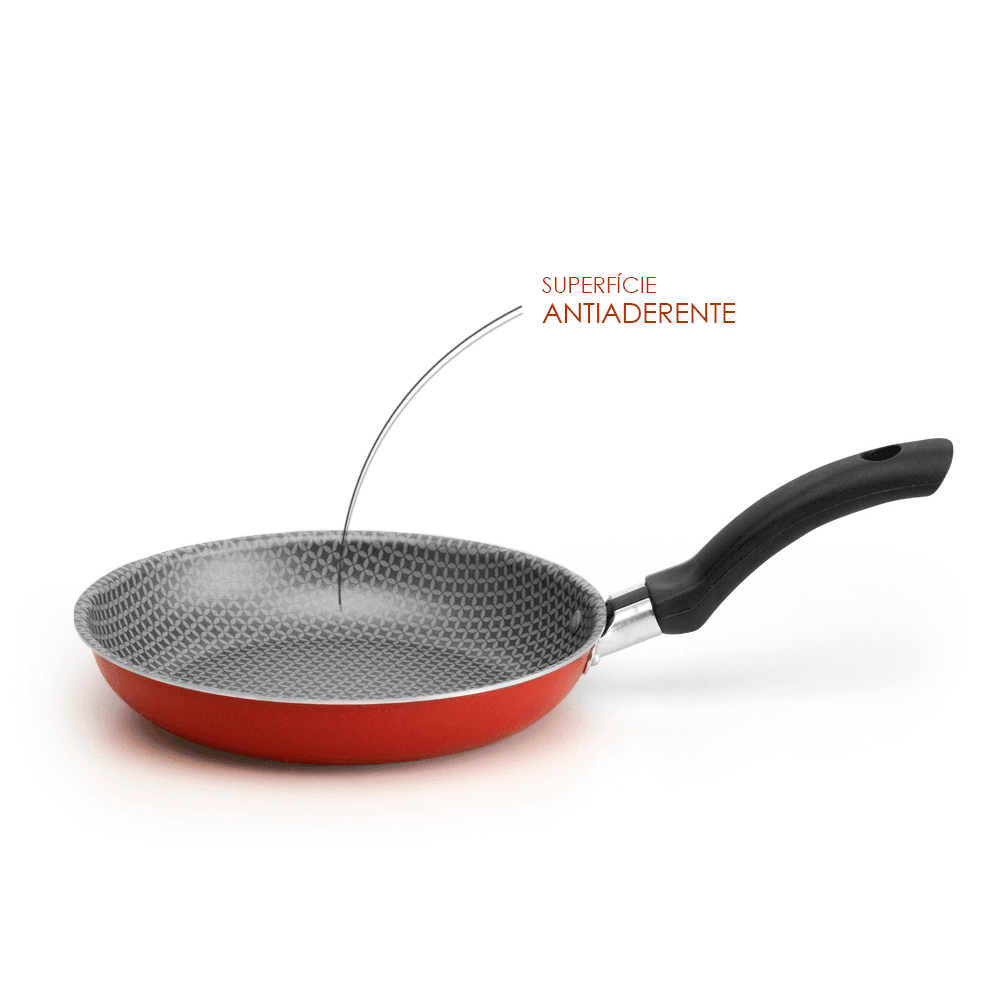 Kit de Frigideiras Antiaderentes - 3 peças
