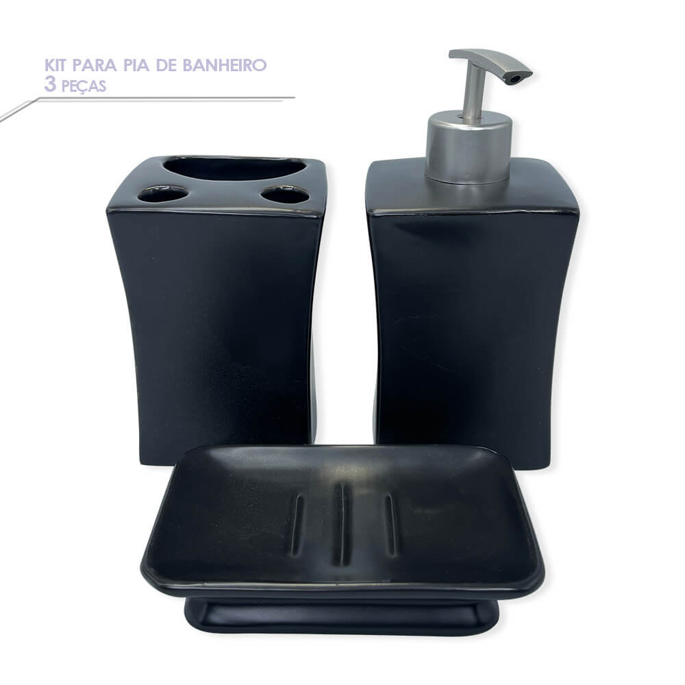 Kit para Banheiro - 3 Peças