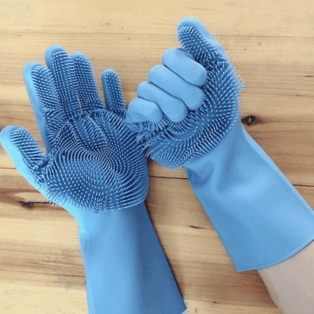 Luva de Limpeza em Silicone Multiuso